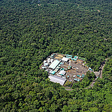 Oil drilling in the Amazon rainforest