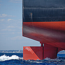 Ship's rudder