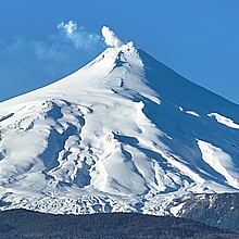 Villarrica Volcano At Pucon In Los Rios Chilé