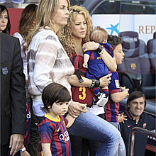 La señora acusa a Shakira de influenciar a sus hijos