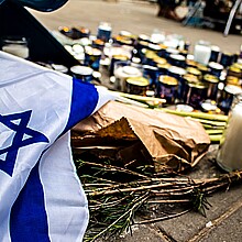 Israeli vigil after 2022 Palestinian terror attack