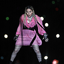 Fotografía de archivo de la cantante estadounidense Madonna. 