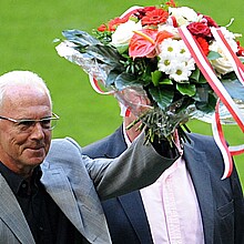 Foto de archivo de Franz Beckenbauer. 