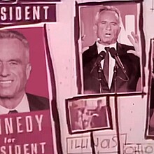 Screenshot of Robert F. Kennedy Jr. campaign commercial
