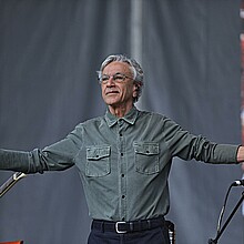 Foto de archivo del cantante brasileño Caetano Veloso. 