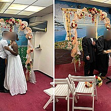 Fraude migratorio con bodas falsas