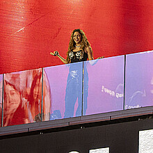 La cantante colombiana Shakira ofrece un concierto gratis este martes en Times Square, Nueva York (EE.UU.). 