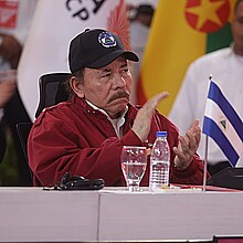 El presidente de Nicaragua, Daniel Ortega