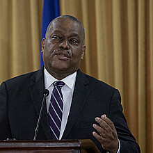 El designado primer ministro de Haití, Garry Conille