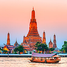 El gobierno de Tailandia eliminó el visado para varios países del mundo