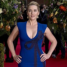 Fotografía de archivo de la actriz británica Kate Winslet. 