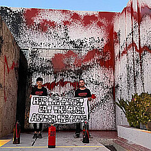 Activistas vandalizan la casa de Leo Messi en Ibiza