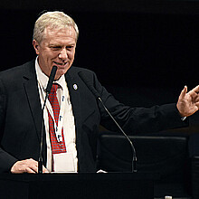 El excandidato presidencial chileno José Antonio Kast , habla durante la segunda jornada del III Encuentro Regional del Foro de Madrid, este viernes, en Buenos Aires