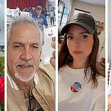 Decenas de artistas cubanos participaron este martes de las elecciones de EE.UU.